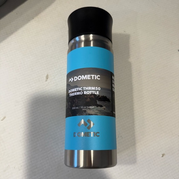 Blue and Silver Thermo Bottle - Picture 1 of 2